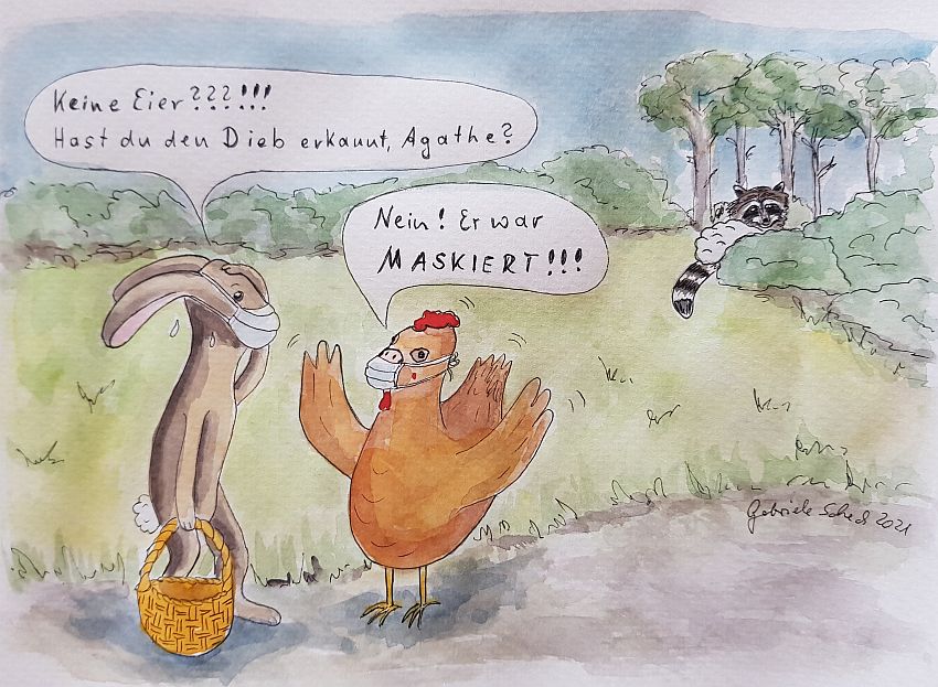 ostern 2021 der maskierte dieb kl