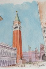 Venedig, Campanile und Dogenpalast, 2012